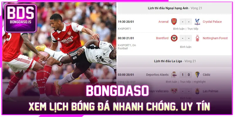 Bongdaso - xem tỷ số bóng đá số - dữ liệu 66 mới nhất hôm nay